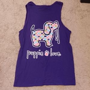 Puppy Love tank top